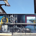<p><span style="font-size: 80%;">Trenton Mural project entitled "Passage of Time"<br />Acrylic paint</span></p>
