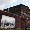 <p><span style="font-size: 80%;">Trenton Mural project entitled "Passage of Time"<br /> Charcoal on windows</span></p>