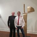 <p><span style="font-size: 80%;">Director, Anthony Seraphin, and aritst, David Borgerding</span></p><br/><p><span style="font-size: 80%;">Seraphin Gallery, Philadelphia, PA</span></p>