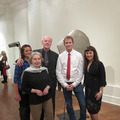 <p><span style="font-size: 80%;">Anthony, Lorraine, and Audrey Seraphin with David Borgerding and his wife.<br /><em>Recent Sculpture<br /></em></span></p><br/><p><span style="font-size: 80%;">Seraphin Gallery, Philadelphia, PA </span></p>
