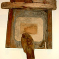 <p>George Herms<br />Conte Clemente<br />1983<br />Assemblage<br />21" x 18" x 5"<br /></p><p> </p>