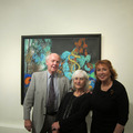 <p><span style="font-size: 80%;">Director, Anthony Seraphin, with artist, Joan Wadleigh Curran, and Judith Seraphin.</span></p><br/><p><span style="font-size: 80%;">Joan Wadleigh Curran<br /><em>Accumulation<br /></em><br />Seraphin Gallery, Philadelphia, PA </span></p>