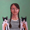 <p>Laura McKinley  <br />Shilly – Shally<br /> 2009<br /> Oil on Canvas<br /> 28” x 28”</p>