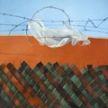 <p>Joan Wadleigh Curran<br /><em>Trapped</em><br />2007<br />Oil on canvas<br />44" x 40"</p>