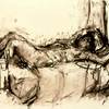 <p>2001<br />Woman Reclining<br />Charcoal on paper<br />18" x 22"</p>
